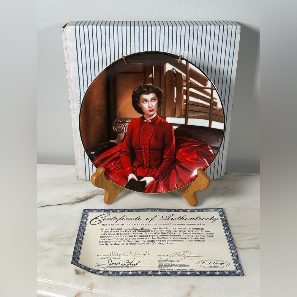 Vintage GWTW #6 Scarlett Get Her Way WS George Critic's Choice Series - Picture 5 of 7